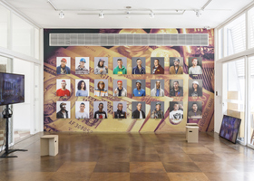 RIO DE JANEIRO, RJ – BRASIL – 27 DE MARÇO DE 2018 – Imagens da montagem da exposição “CORPO A CORPO: a disputa das imagens, da fotografia à transmissão ao vivo”, em cartaz no Instituto Moreira Salles, no Rio de Janeiro. A mostra exibe um recorte da produção brasileira contemporânea em fotografia, cinema e vídeo por meio de sete trabalhos desenvolvidos por artistas e coletivos – Bárbara Wagner, Jonathas de Andrade, Mídia NINJA, Sofia Borges, Letícia Ramos e Garapa – com curadoria de Thyago Nogueira. (Foto: Leonardo Wen)