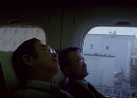 João Maria Gusmão + Pedro Paiva, "Sleeping in a bullet train", 2015.