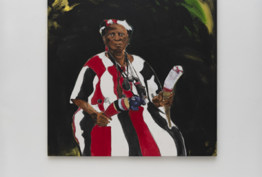 MOISÉS PATRÍCIO Retrato de mãe de santo de Exu 2020