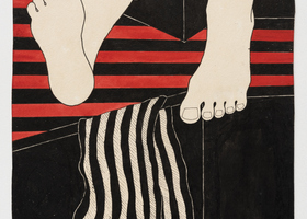 WANDA PIMENTEL Untitled, from the Path to the Superhuman Tie series, 1966