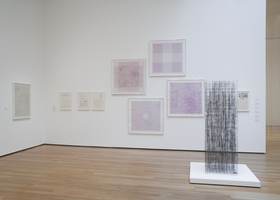 Installation view of the exhibition Tangled Alphabets©MoMA-Photo by Jonathan Muzikar_31