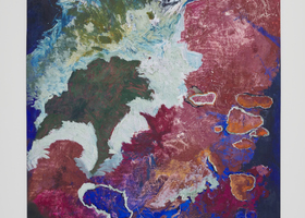 Ana Cláudia Almeida, Guandu, 2023 Óleo sobre tela 112 1_4 x 151 5_8 in 285 x 385 cm