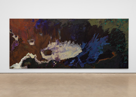 Ana Cláudia Almeida, Óleo sobre tela 113 3_8 x 270 7_8 in 288 x 688 cm_Foto_ Gabriel Araújo