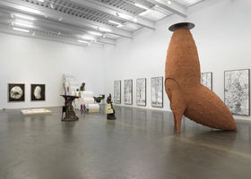 Chaile. Mamá Luchona, 2021. Triennial Soft Water Hard Stone. Exhibition view New Museum, New York. Photo Dario Lasagni 3