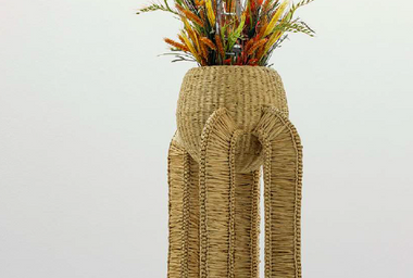 HAEGUE YANG The Intermediate – Antenna Basket on Rings, 2017