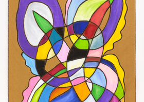 2022_ring light I_acrilica spray e carvao sobre tecido 200x140